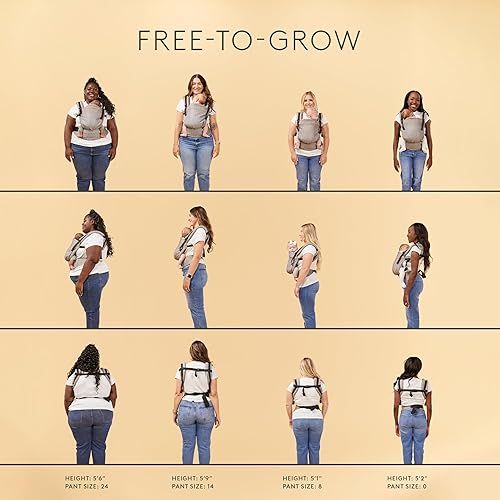 Baby Tula Discover Free-to-Grow Baby Carrier, Adjustable Newborn