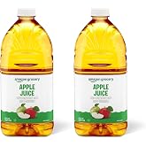 Amazon Grocery, Apple Juice, 64 Fl Oz (Pack of 2)