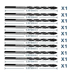 10-Piece 1/8" Masonry Drill Bits for Tile Glass