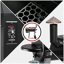 Z GRILLS 450 Sq in Pellet Grill & Smoker Bundle