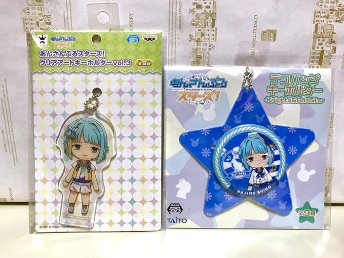 Amazon Co Jp あんさんぶるスターズ あんスタ 紫之創 デコバッチ キーホルダー 缶バッジ クリアアートキーホルダー Vol 3 プライズ ホビー 通販
