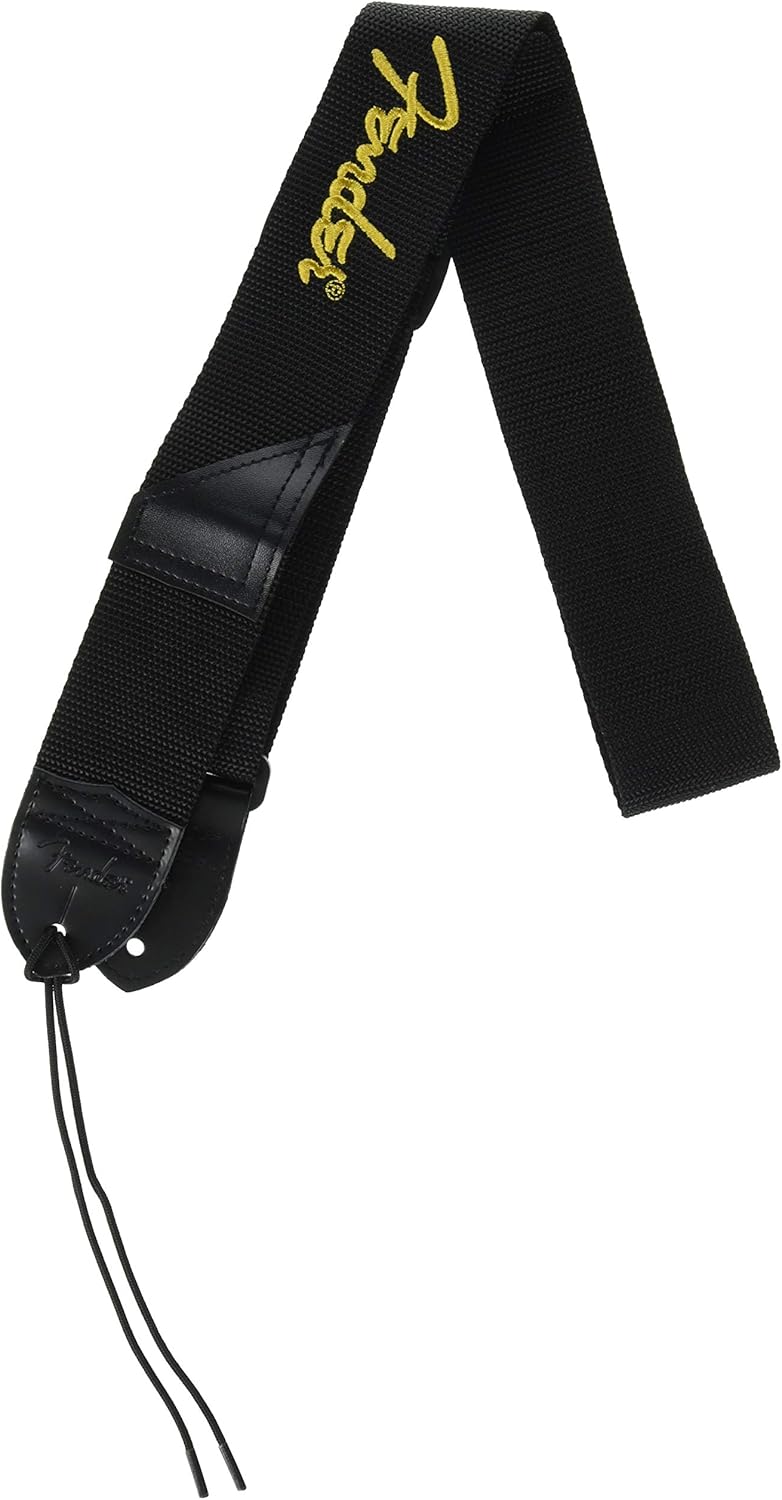 Fender 099-0662-070 Correa de poliéster negro de 2