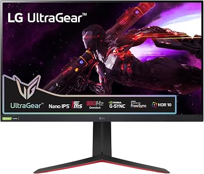 LG UltraGear 32GP850-B 32 Inch 1440p 180Hz Nano IPS Gaming Monitor G-SYNC