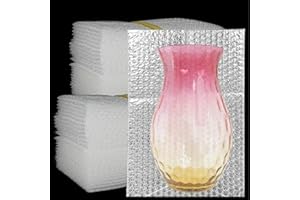 EVANCENT 50Pcs Clear Bubble Out Bags, 12”x16” Bubble Pouches Bags for Shipping, Double Wall Cushioning Wrap Pouch for Moving Packaging Storage Fragile China Dishes Electronic Item