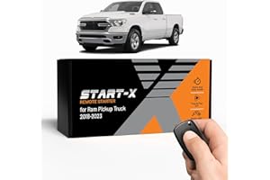 Start-X Remote Starter Kit for RAM 1500/2500/3500 (2018, 2019, 2020, 2021, 2022, 2023) Trucks, All Trims | Tip-Start Key Igni