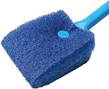 kuou Aquarium Fish Tank Cleaning Sponge Brush Long Handle Double Face view 4