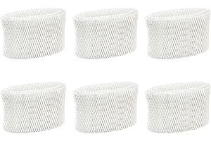 WF2 Humidifier Filter Replacement for Vicks V3500 V3100 V3600 V3900 V3700 VEV320 & Kaz 3020 Cool Mist Humidifiers Pack of 6, By NISHCON