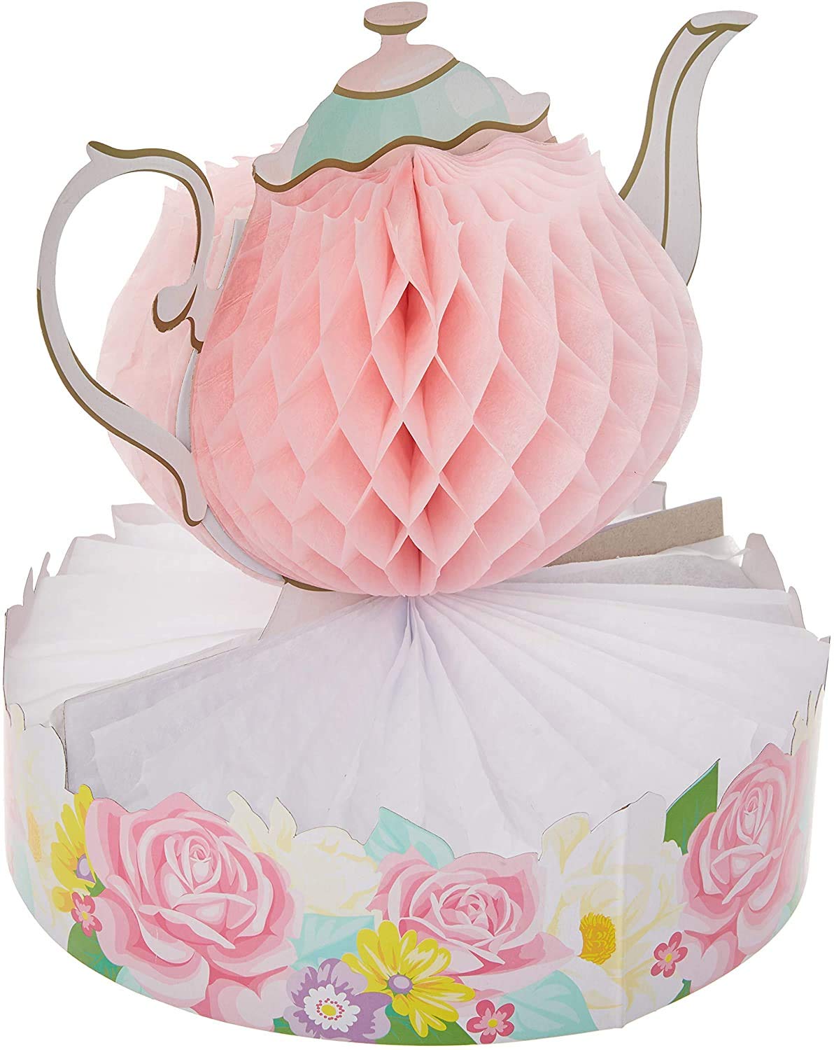 Creative Converting 3 Count Floral Tea Party