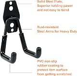 TECHSHARE 12 Pack Heavy Duty Garage Hooks 4 Sizes Wall Hooks view 4