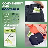 One Step Tea Tree Oil Eyelid Wipes 60ct Natural Aloe Chamomile Daily Cleanser view 4