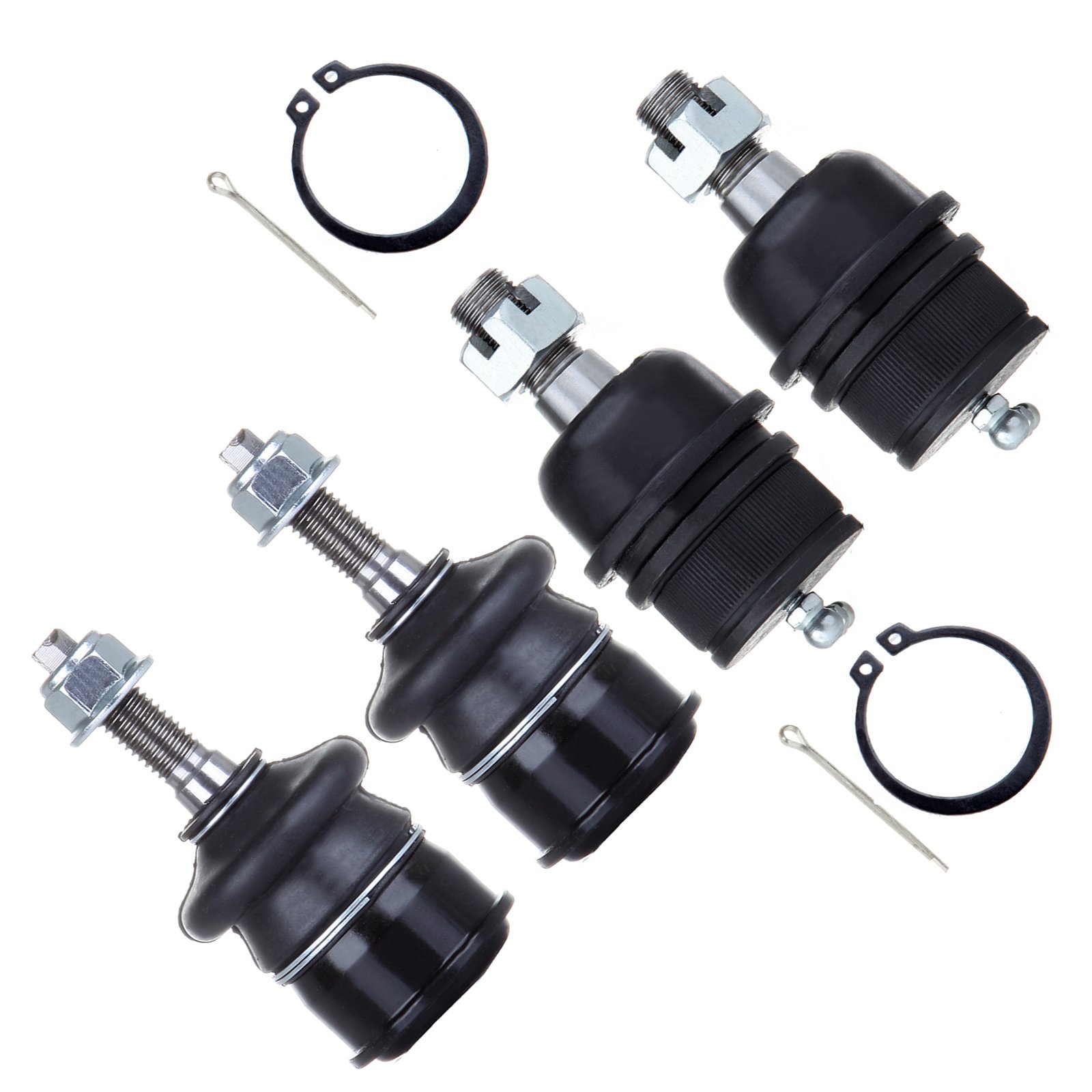 SCITOO 4pcs 2WD 4WD Front Suspension Kit Lower Ball Joint Upper Ball ...