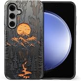 Flivro Case for Samsung Galaxy S25 FE, 2 in 1 PC Hard Shell Silicone Inner Bumper Anti-Scratch Full-Body Cover Shockproof Slim Design Outdoor Mountain Lover