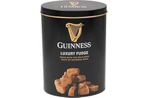 Gardiners of Scotland Handmade Fudge 250g Tin, Guinness Luxury Fudge