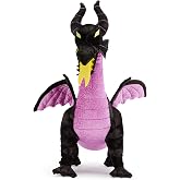 Disney Store Official Maleficent Dragon Plush - Dragon Stuffed Animal - Soft Disney Plush Toys with Embroidered Features &amp; Iridescent Accents - Plushy Part of Disney Villains Collection - 14 Inches
