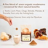 Sevenhills Organic 7 Mushroom Blend Powder 200g - Lion's Mane, Reishi & More view 3