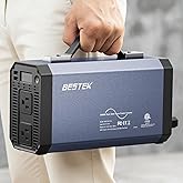 BESTEK Pure Sine Wave Power Inverter - 1000W Car Inverter DC 12V to 110V AC - Car Charger Adapter Outlet with 4.8A Dual USB C