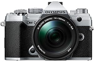 Olympus OM-D E-M5 Mark III Silver Body with M.Zuiko Digital ED 14-150mm F4.0-5.6 II Black Lens Kit