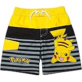 Pokemon UPF 50+ Swim Trunks Bathing Suit Little Kid to Big Kid Sizes (5-14-16)