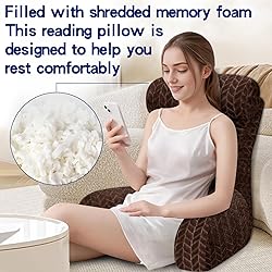 Tinuniyaa Back Pillow for Bed Sitting Up, Reading