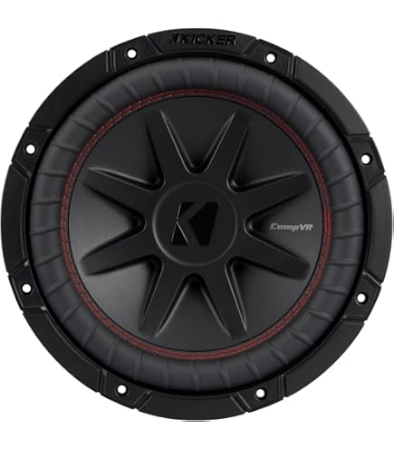 Amazon.com: KICKER CVR10 CompVR 10-Inch (250mm) Subwoofer, 2-Ohm