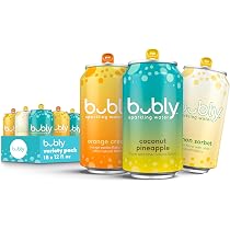 Amazon.com: bubly Sparkling Water, Citrus Variety Pack, Zero Sugar ...