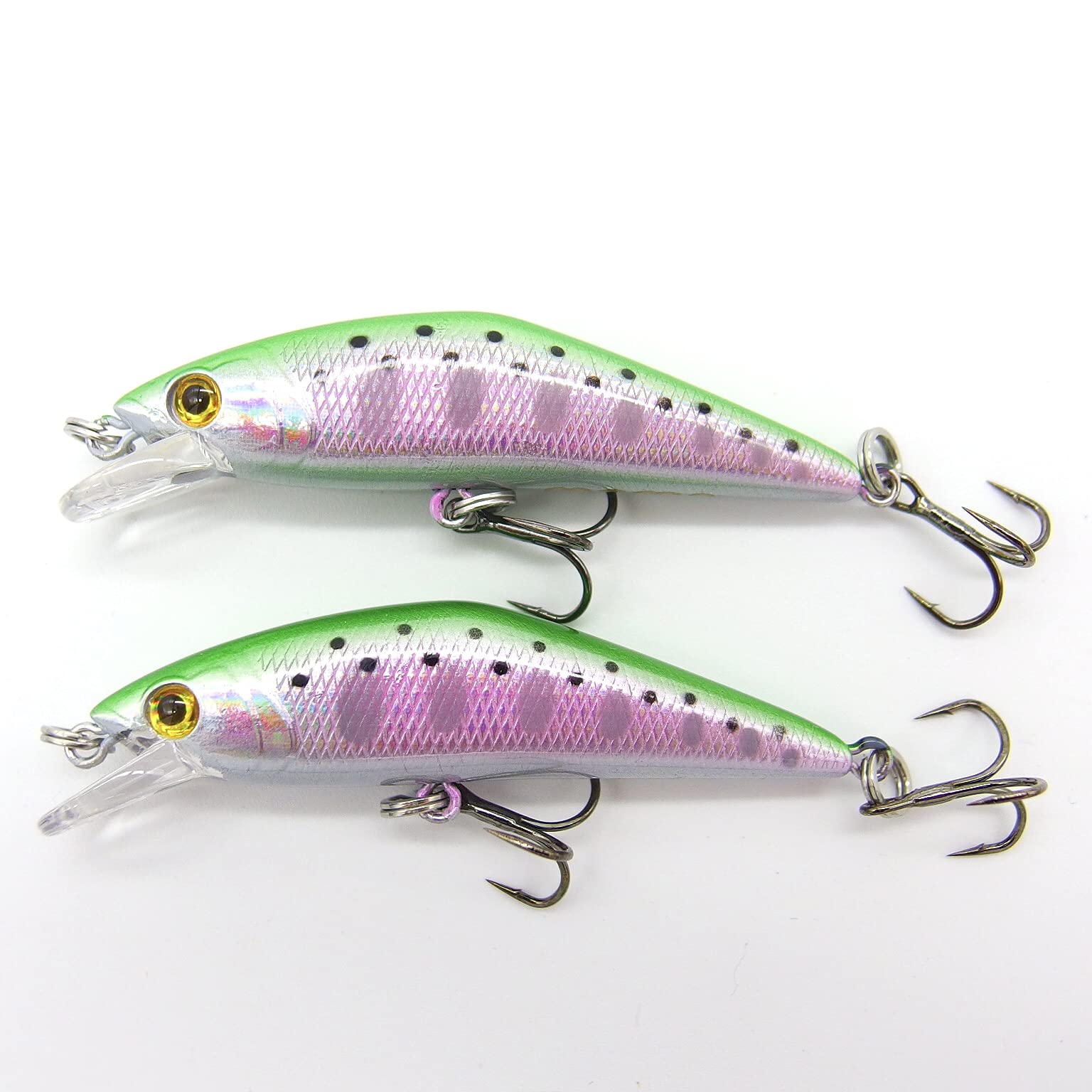 momolures - D-Minnow 50 4.7g Heavy Sinking Minnow for Trout lure fishing versatile color assort set (2pcs x YAMAME)