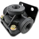 Torque 802743 QRN Quick Release Valve Replaces Bendix 065067 5018323 | Replaces Bendix 802743, 065067, 5018323, K090840, And K090841 For Air Brake Systems
