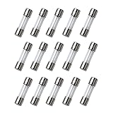 HSTECH 15 Pack F5AL(5A) 125V Fast-Blow Fuse 0.2 x