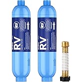 Stokk RV Water Filter with Flexible Hose Protector, NSF Certified, Inline Water Hose Filter for Garden, Camper and Pool, Grea