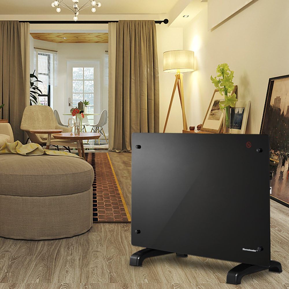 Panana Panel Heater Radiator Electric Glass Portable Free Standing Wall