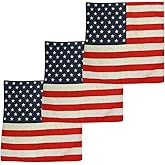 Motique Accessories American Flag Bandana Red White and Blue
