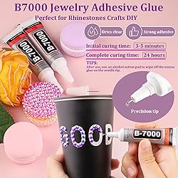 Resin Jelly Rhinestones for Crafting with B7000
