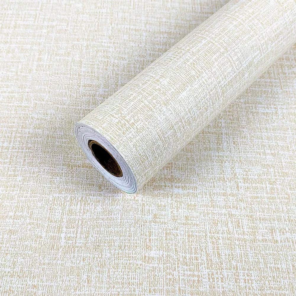 Yancorp Faux Grasscloth Peel Stick Wallpaper Fabric SelfAdhesive