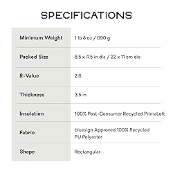 NEMO Equipment Astro Sleeping Pad - Regular - Birch