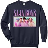 KPop Demon Hunters Saja Boys Group Shot Comfort Colors Adult Sweatshirt