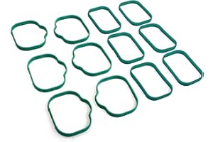 FORRIE Compatible with Uppper Lower Intake Manifold Gasket Kits Replacement for Select Chrysler/Dodge/Jeep/Ram Variants OE# MS97204 MS97205