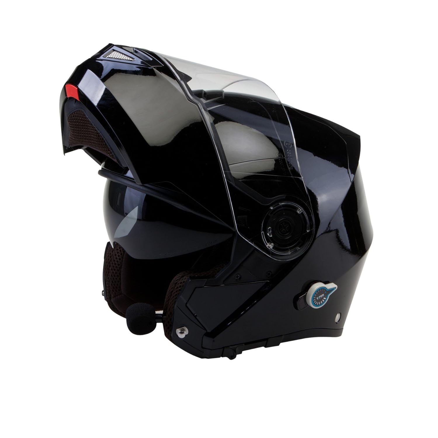 Viper RS-V151 Bluetooth Flip Front Motorcycle Motorbike Helmet Gloss Black  XS: Amazon.co.uk: Car & Motorbike