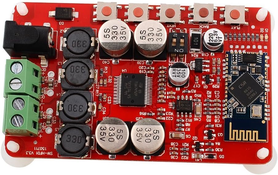 Douk Audio TDA7492P Bluetooth CSR4.0 Digital Amplifier Board Audio Receiver power amp Board