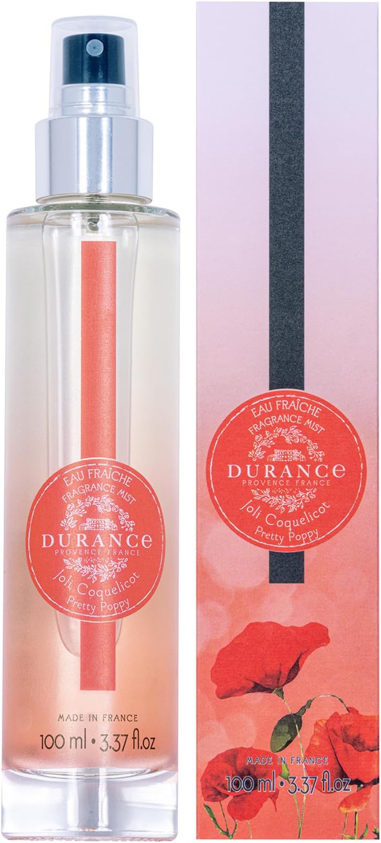 Durance Les Eternelles Pretty Poppy Fragrance Mist 100ml Women Body Spray