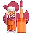 NYX PROFESSIONAL MAKEUP Duck Plump High Pigment Lip Gloss, Lip Plumper Gloss with Spicy Ginger - Strike A Rose