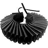 Huralona Renaissance Ruffled Cape - Retro Tulle Layered Victorian Collar