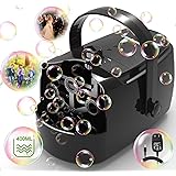 Bubble Machine Durable Automatic Bubble Blower, 8000+ Bubbles Per Minute Bubbles for Kids Toddlers Bubble Maker Operated by P