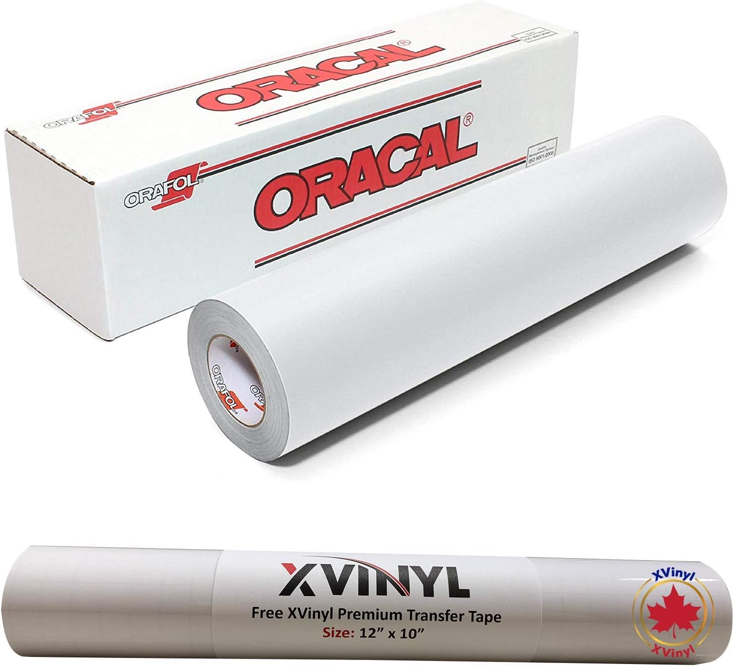 Vinyle Permanent WANDGU Pour Cricut Joy - 14x200cm - Noir Et Blanc - DIY Déco