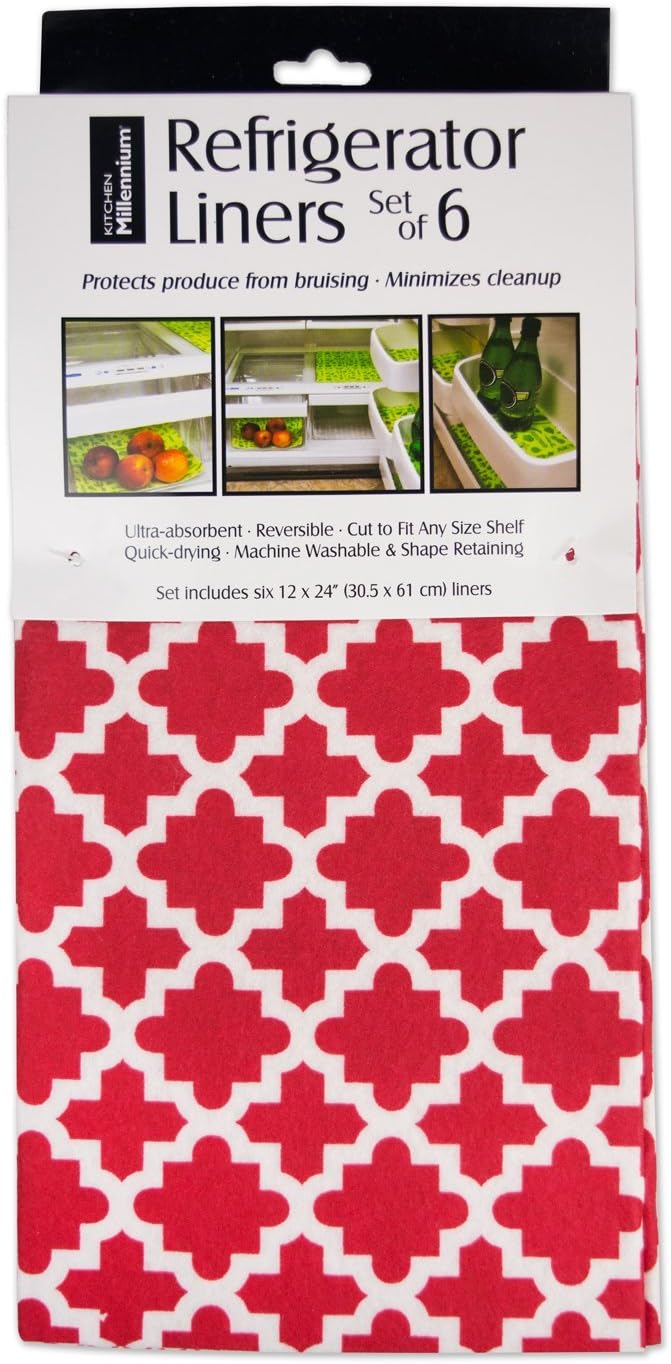 Best Red Refrigerator Shelf Liner