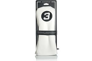 MITFIT Single Headcover, Easy Slip-On Easy-Off Golf Club Head Cover, Fleece Lined Interior, Water Resistant and Durable Shell, Individual Retail Pack