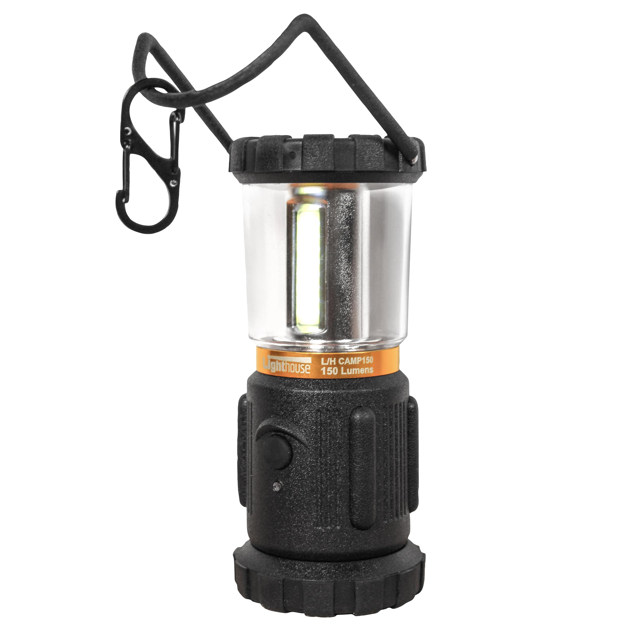 Lighthouse Torches L/HCAMP150 LED Lantern - 150Lm - 3xAA Batteries Included, Up tp 35 hours on low mode.