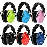 Floriogra 6 Pack Noise Canceling Headphones for Kids, Kids Ear Protection Earmuffs for Autism, Toddler, Children, Noise Cancelling Sound Proof Earmuffs/Headphones for Concerts, Air Shows, Fireworks