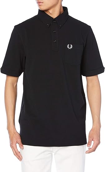 Amazon フレッドペリー ポロシャツ Button Down Polo Shirt メンズ ポロシャツ 通販
