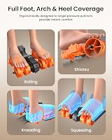 RENPHO Foot Massager with Heat Shiatsu Air Compression Deep Kneading view 3