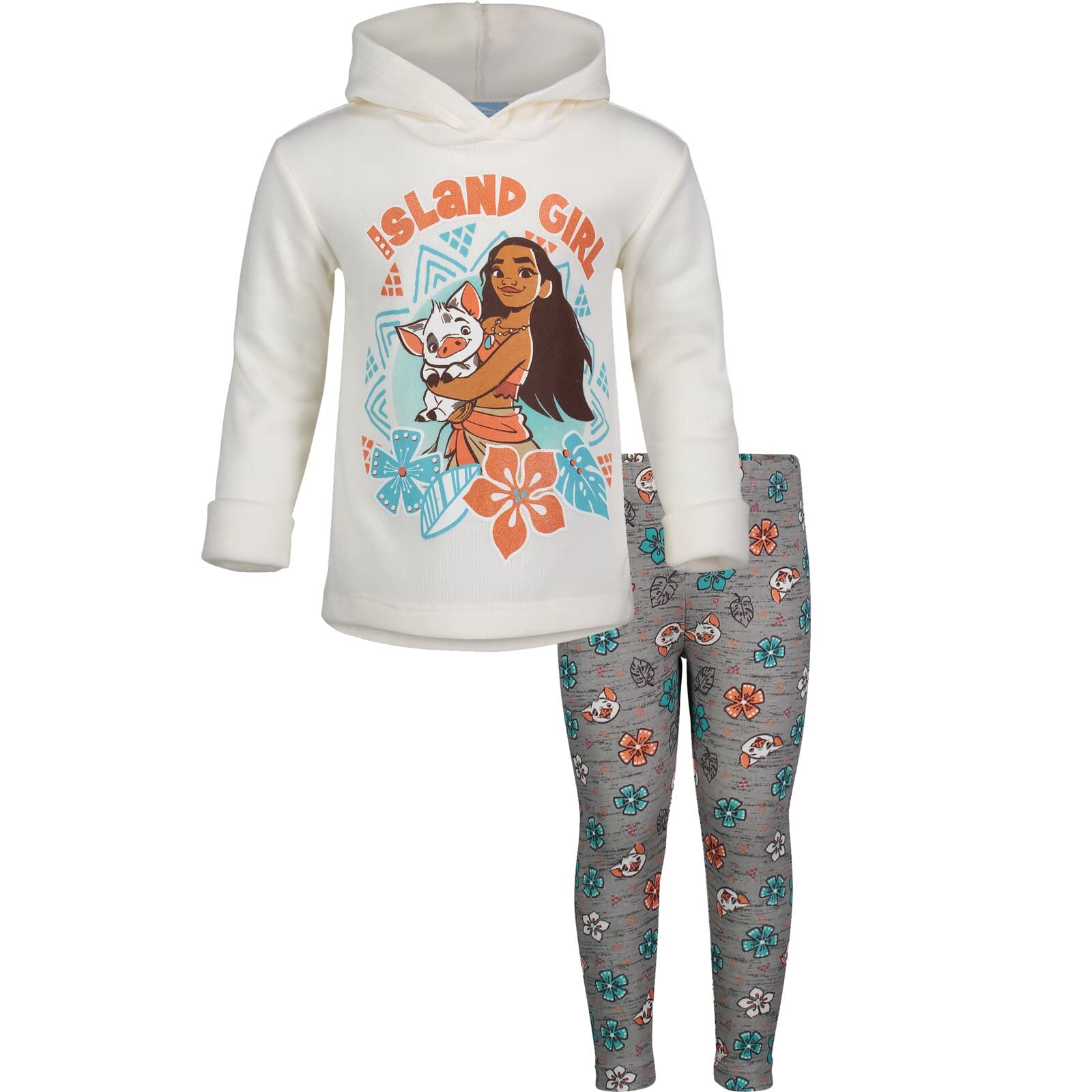 Disney Moana Pullover Hoodie and Leggings Outfit Set Infant to Big Kid